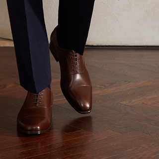 Men's Leather Lace-up Shoes