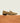 Men's European made tan suede slip-on horsebit loafer dress shoe.