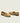 Men's European made tan suede slip-on horsebit loafer dress shoe.