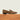 Men's European made light brown suede slip-on horsebit loafer dress shoe.