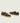 Men's dark brown European suede lace-up sneakers with beige rubber soles