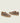 Men's taupe European suede lace-up sneakers with beige rubber soles