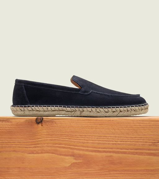 Navy Suede