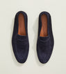 Navy Suede