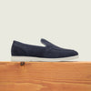 Navy Suede