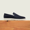 Navy Suede