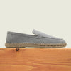 Light Gray Suede