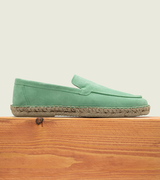 Seafoam Green Suede