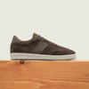 Taupe Suede with Leather