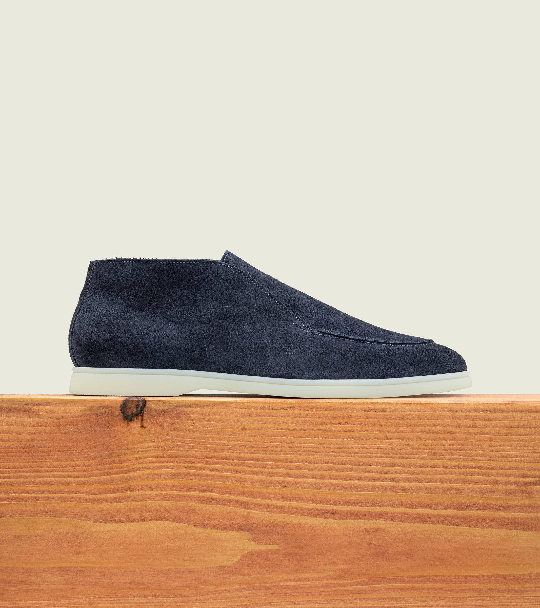 Navy Suede