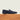Side view of Madden slip-on loafer showcasing navy suede upper with neutral background