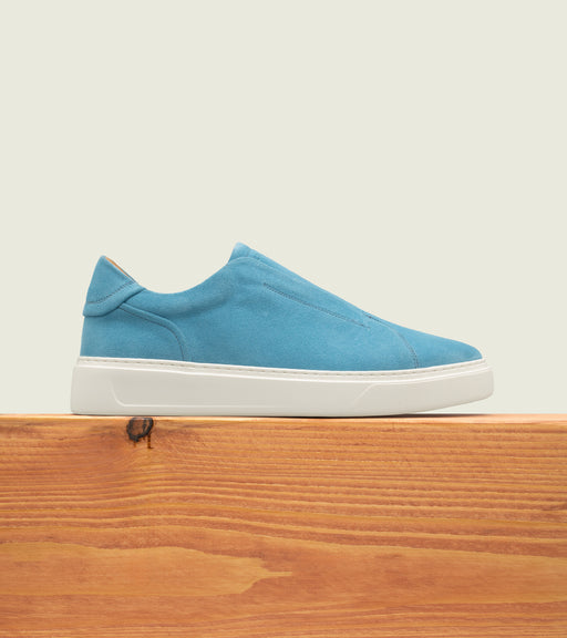 Light Blue Suede