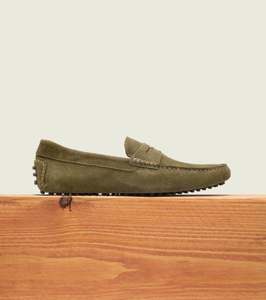 Parker - Olive Suede – Jack Erwin display picture 3