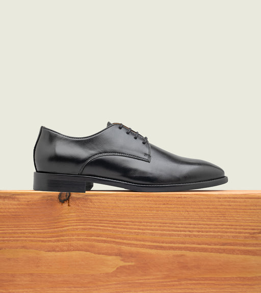 Men's Oxford Shoes in Full-Grain Leather - Jack Erwin Men's Oxford Shoes in Full-Grain Leather - Jack Erwin