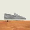 Light Gray Suede