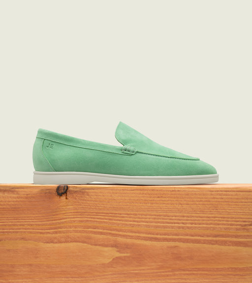 Seafoam Green Suede