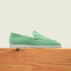 Seafoam Green Suede