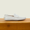 Moonbeam White Suede