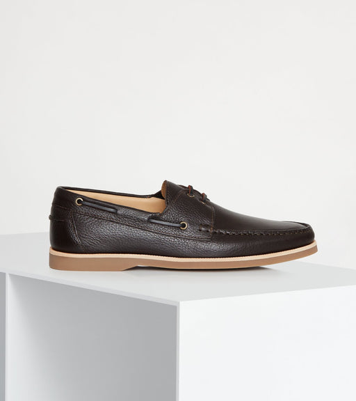 Dark Brown Pebble Grain