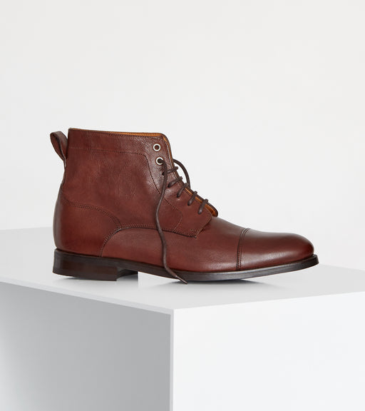 Distressed Brown Leather