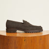 Dark Brown Suede