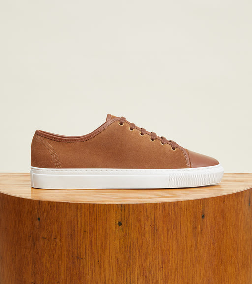 Tan Suede and Leather