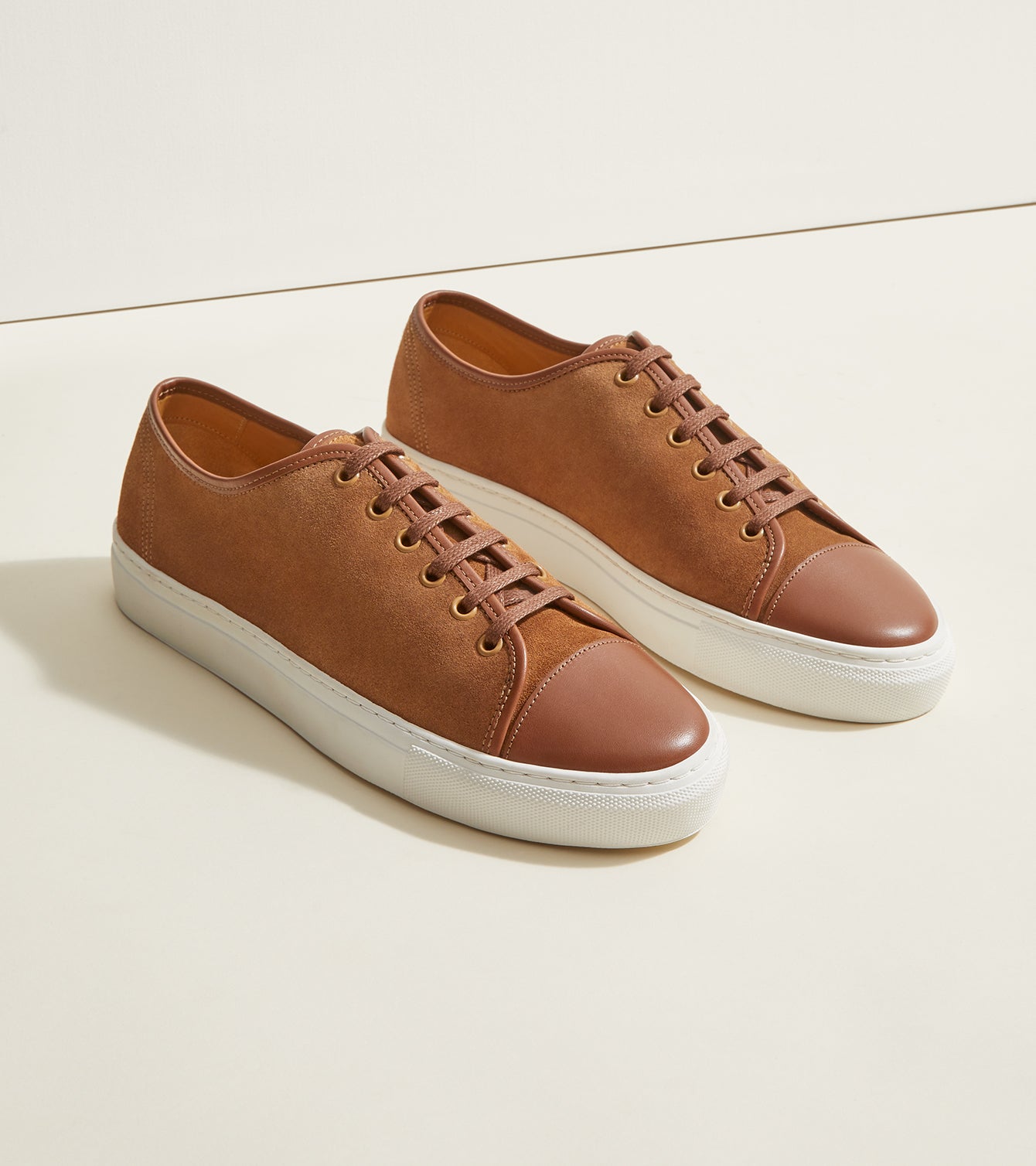 Tan Suede and Leather