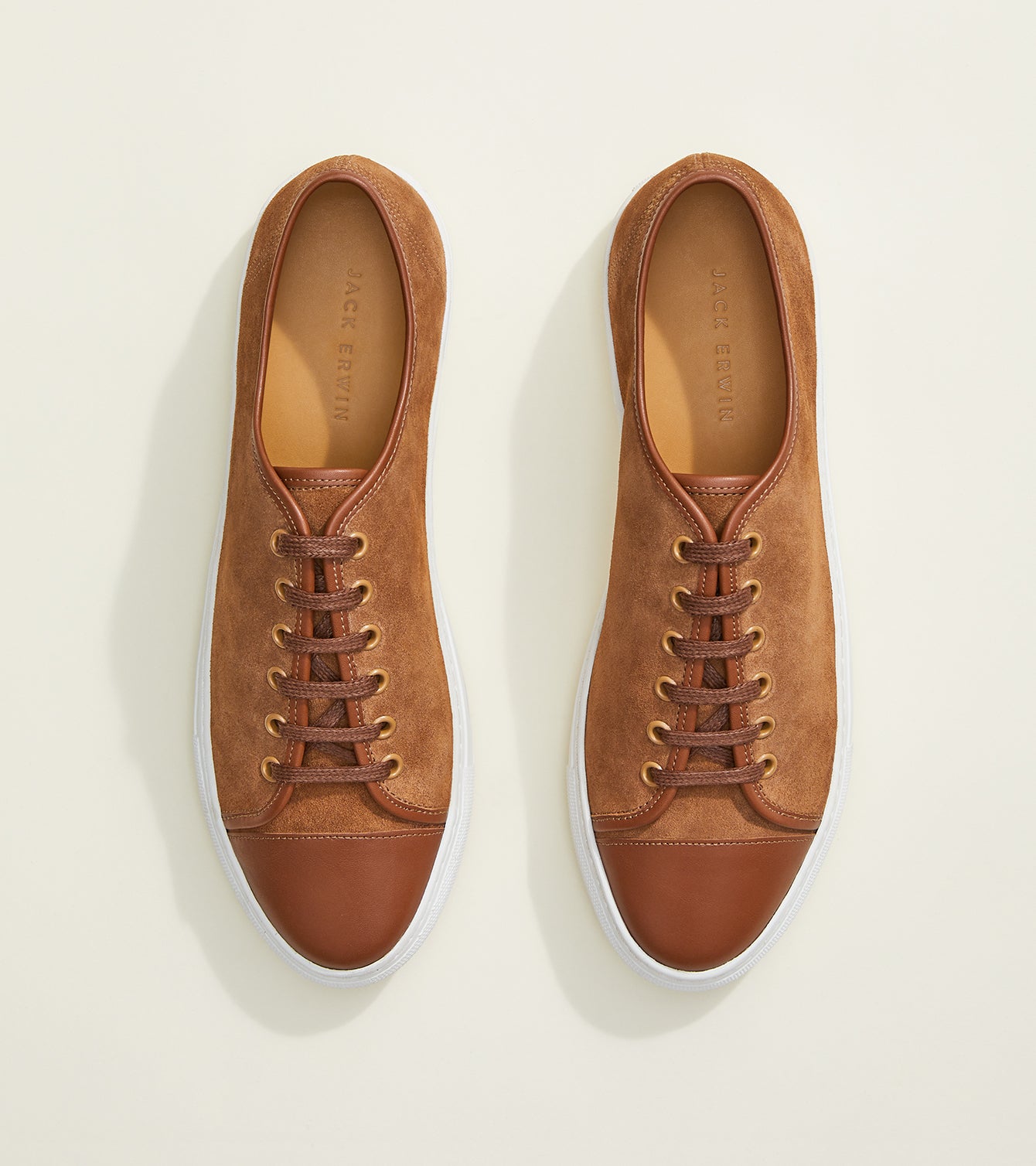 Tan Suede and Leather