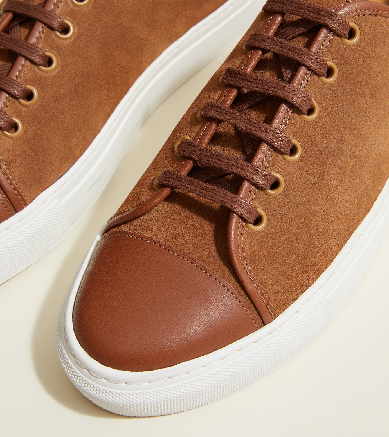 Tan Suede and Leather