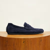 Navy Suede