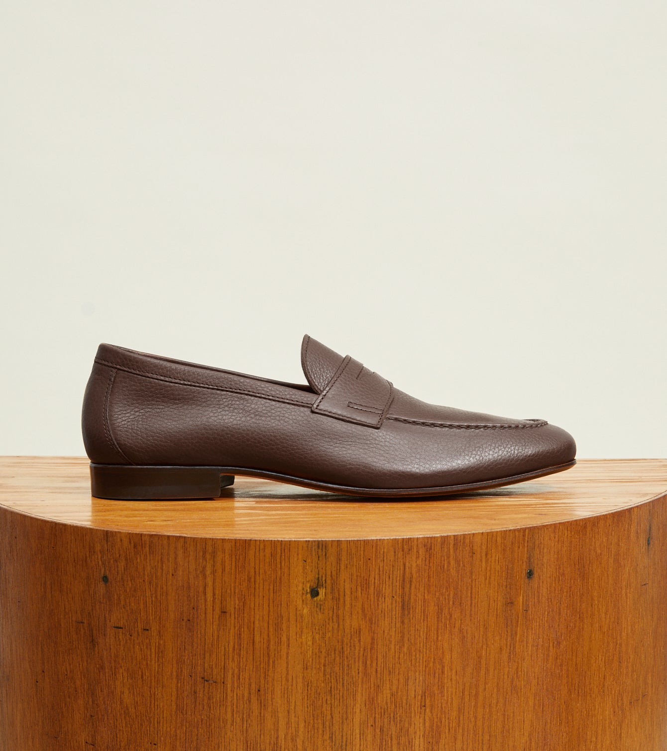 The Louis Penny Loafer - Brown 12