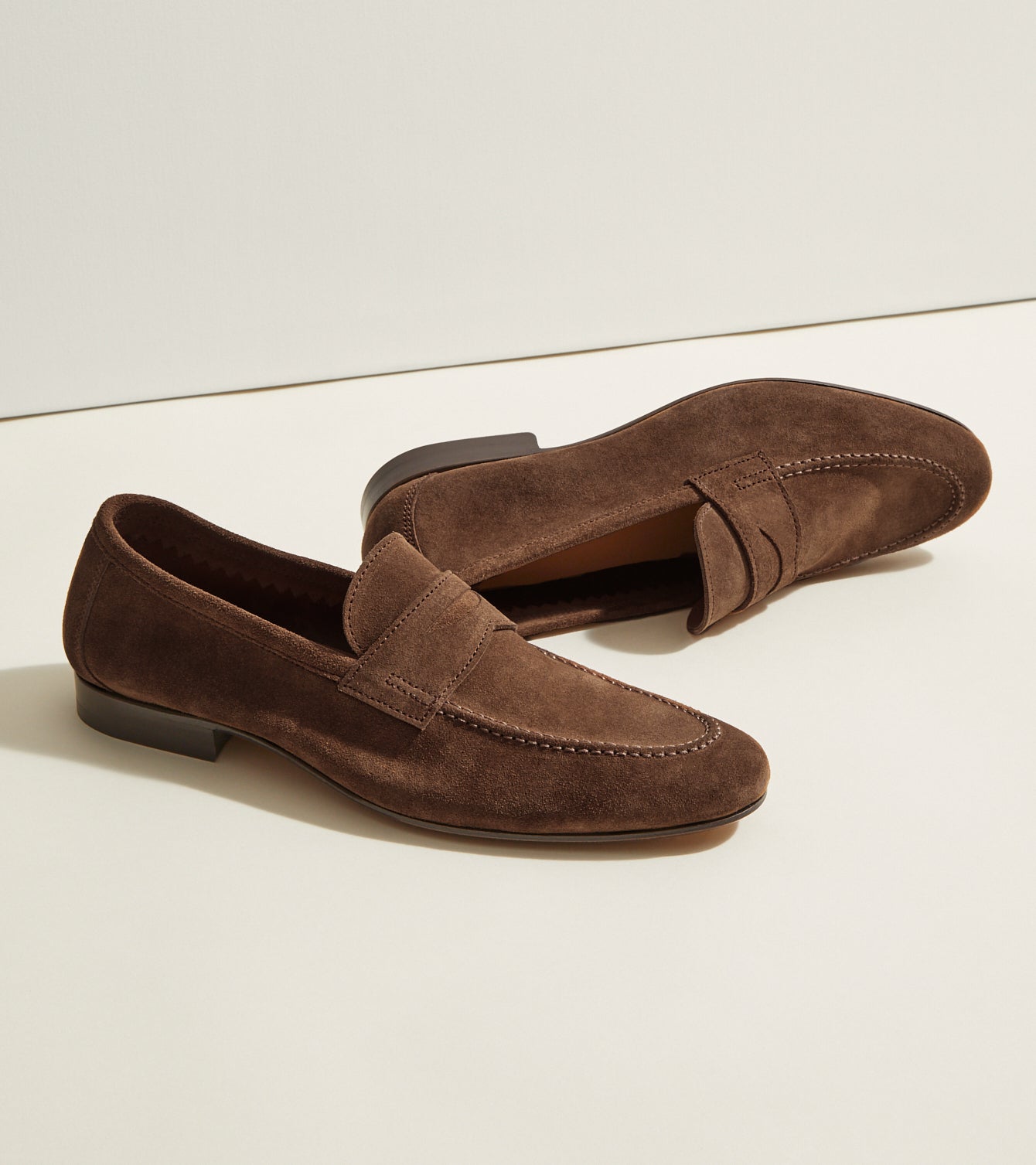 The Louis Penny Loafer - Brown 12