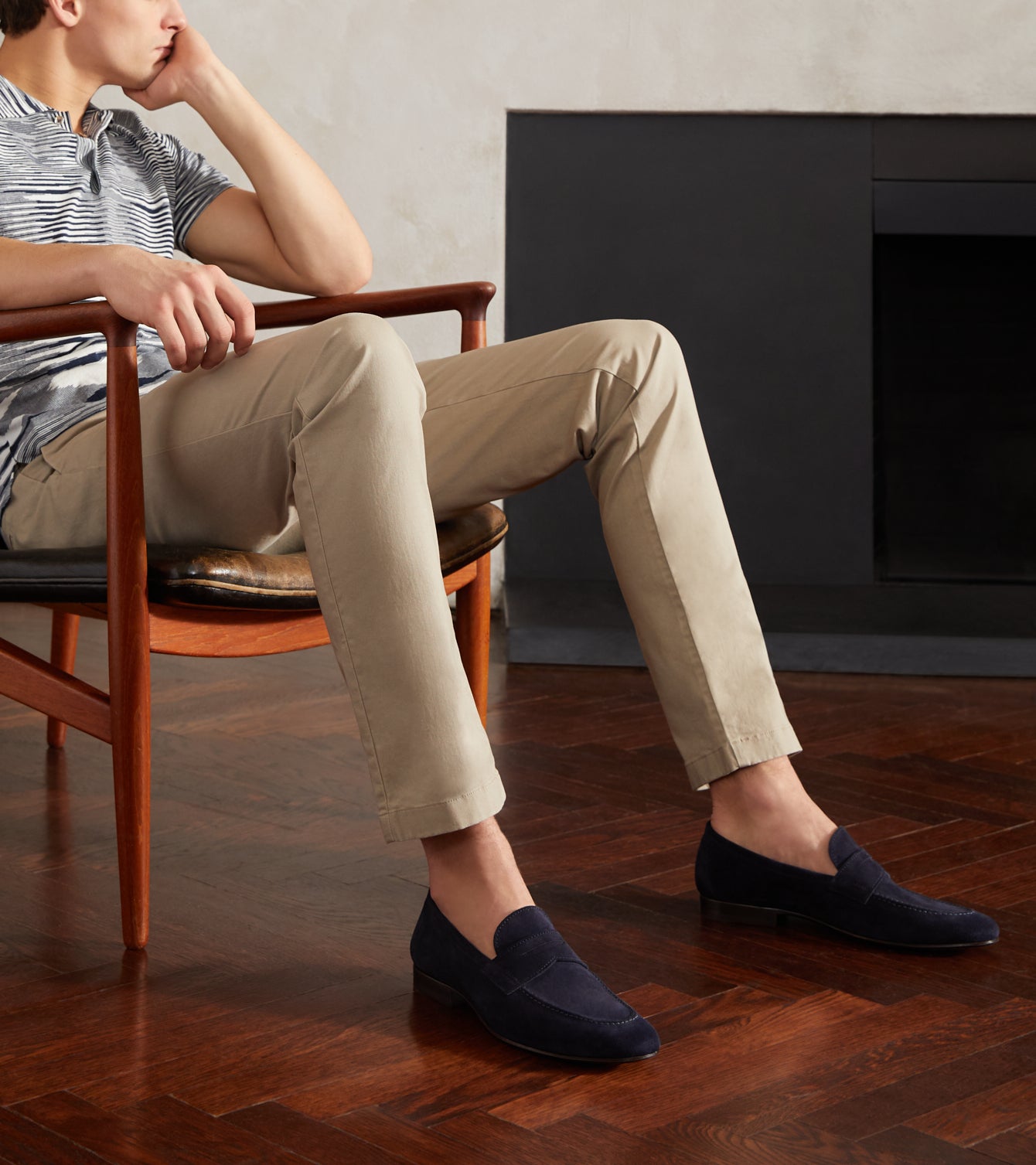 navy-suede