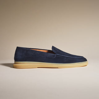 Navy Suede