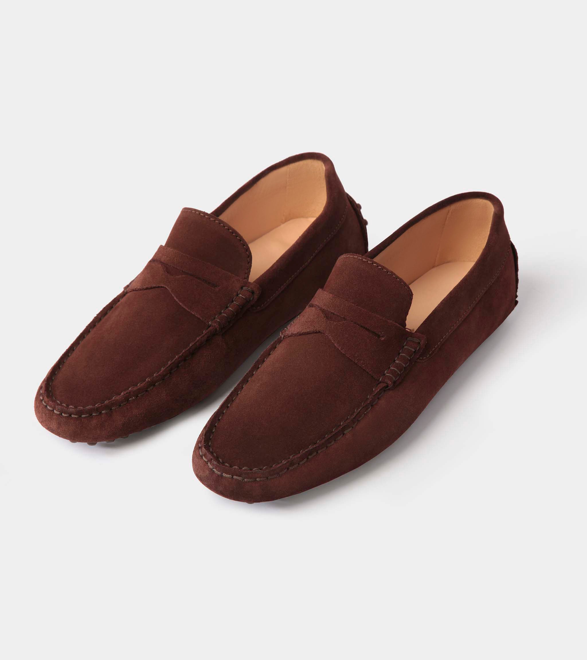 chocolate-suede