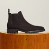Dark Brown Suede