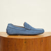 Dusty Blue Suede