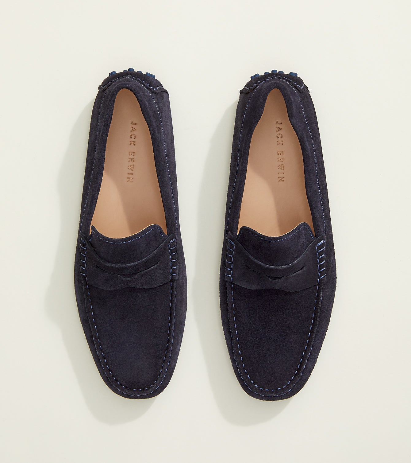navy-suede