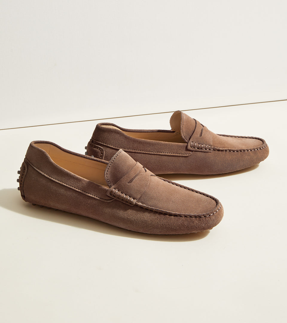 Suede Loafer