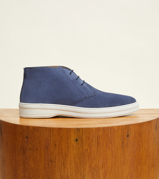 Blue Steel Suede