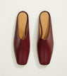 Burgundy Nappa Leather