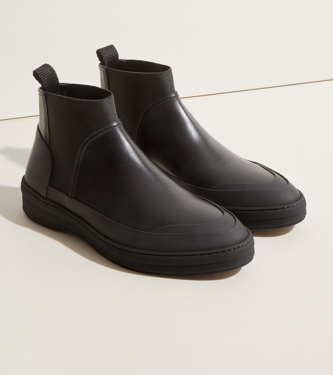 black-polished-leather-black-outsole